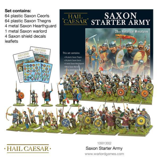 Saxon Starter Army - Saxonowie zestaw startowy , 109913002