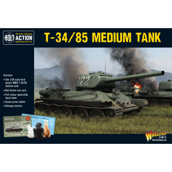 T34/85 Medium Tank - RUDY 102 , 402014004