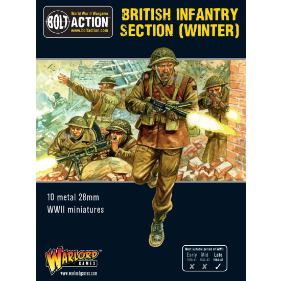 British Infantry section (Winter)