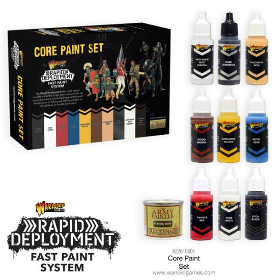 Warlord Core Paint Set , 822610001