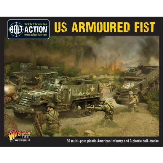 Armoured Fist (3 Halftracks & 30 Infantry) , WGB-AI-500