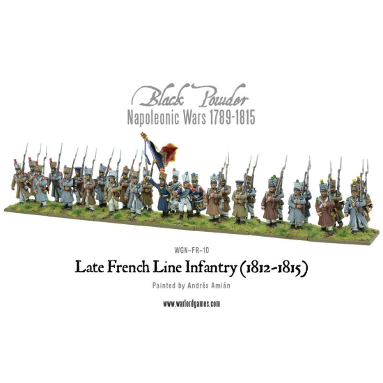 Late French Line Infantry (1812-1815) , WGN-FR-10