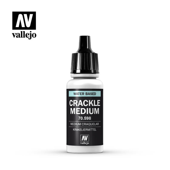 Vallejo " Auxiliaries " 70.598 Crackle Medium 17 ml - efekt wyblakły