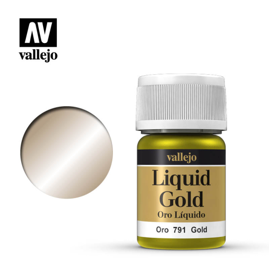 Vallejo Liquid Gold 70.791 Gold 35ml