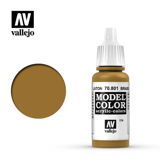 Vallejo Model Color 70.801 BRASS 17 ml