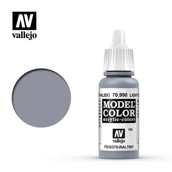 Vallejo Model Color 70.990 LIGHT GREY 17 ml