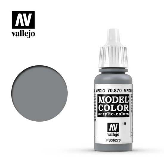 Vallejo Model Color 70.870 MEDIUM SEA GREY 17 ml