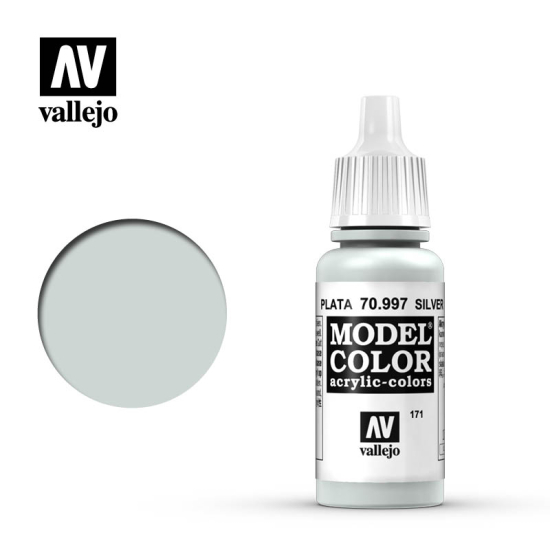 Vallejo Model Color 70.997 SILVER 17 ml