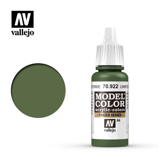 Vallejo Model Color 70.922 UNIFORM GREEN 17 ml