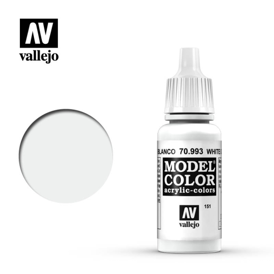 Vallejo Model Color 70.993 WHITE GREY 17 ml