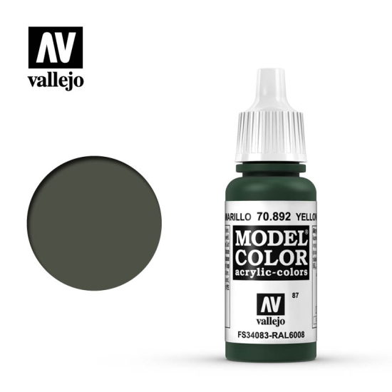 Vallejo Model Color 70.892 YELLOW OLIVE 17 ml