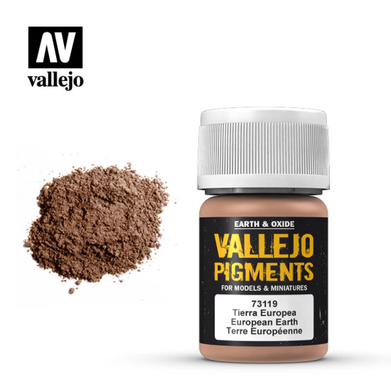 Vallejo Pigments 73.119 European Earth 35 ml