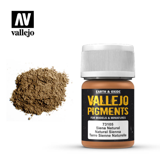 Vallejo Pigments 73.105 Natural Sienna 35 ml