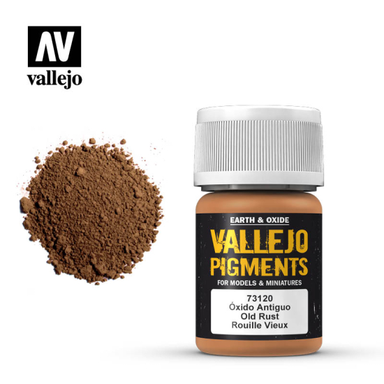 Vallejo Pigments 73.120 Old Rust 35 ml
