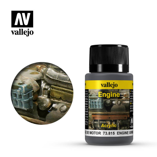 Vallejo Weathering Effects 73.815 Engine Grime 40ml