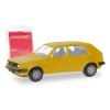 Herpa 012195-008 , VW Golf II, żółty , skala H0