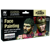 Vallejo 70.119 , Face Painting Set , 8x17 ml