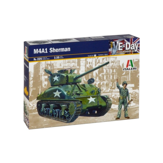 Italeri  225 , M4A1(76) Sherman VE  1:35
