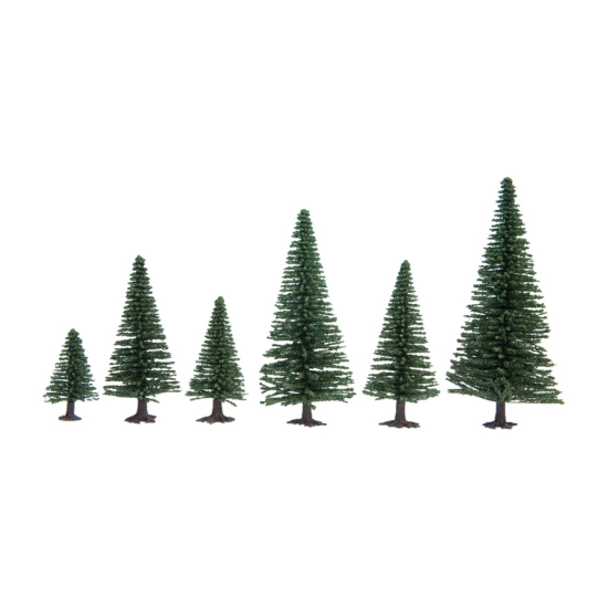 NOCH 26820 - Zestaw 25 drzew iglastych mieszanych , wysokość 5-14 cm