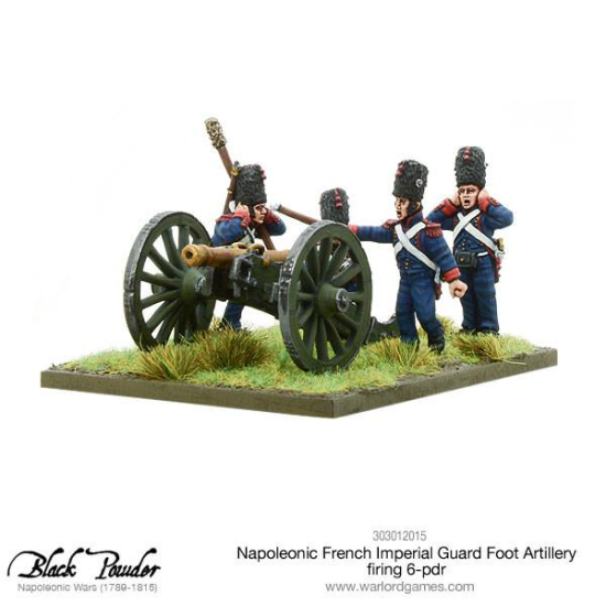 Imperial Guard Foot Artillery firing 6-pdr , 303012015