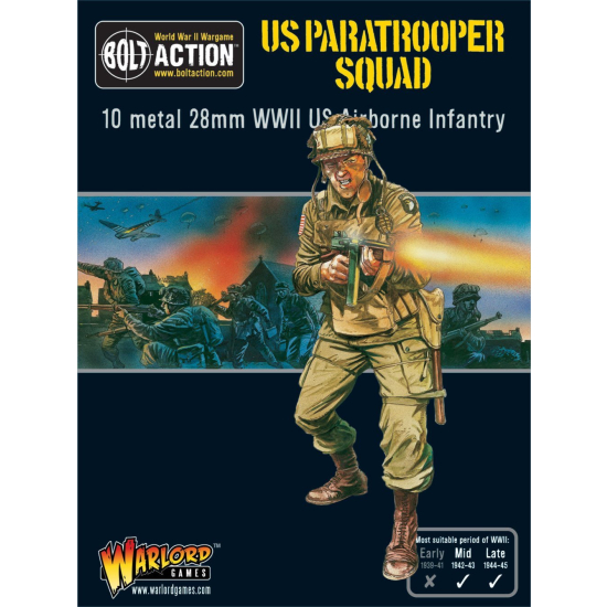 US Paratrooper Squad , 402213101