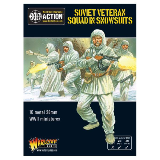 Soviet Veteran Squad in Snowsuits , 402214001
