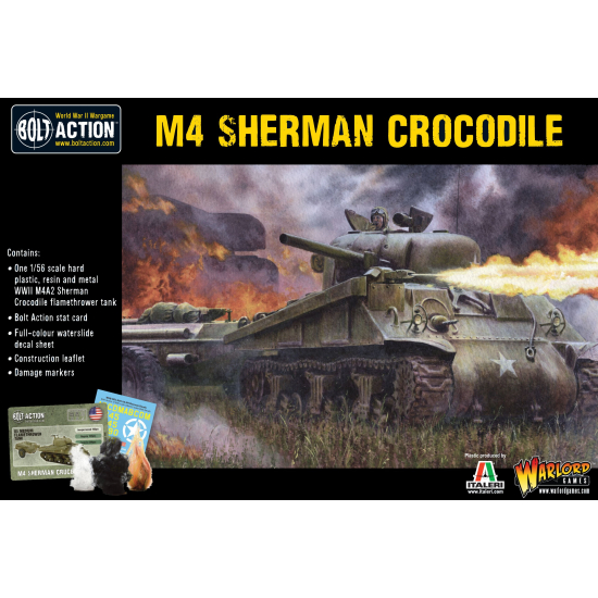 Sherman Crocodile flamethrower tank , 402413008