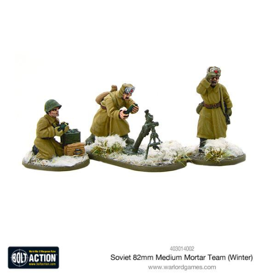 Soviet 82mm Medium Mortar Team (Winter) , 403014002