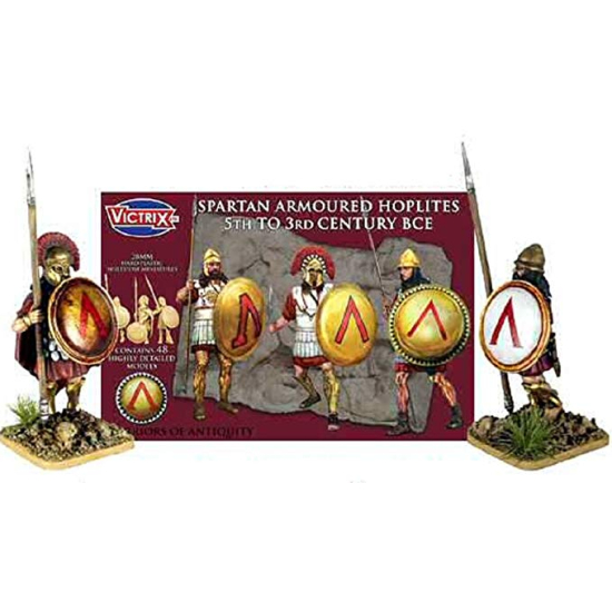Spartan Armoured Hoplites 5th to 3rd Century BCE , Victrix