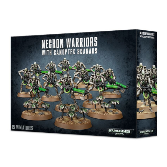 Warhammer 40000: Necron Warriors with Canoptek Scarabs , GamesWorkshop