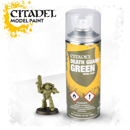 Games Workshop : Citadel Spray , DEATH GUARD GREEN (400ml)