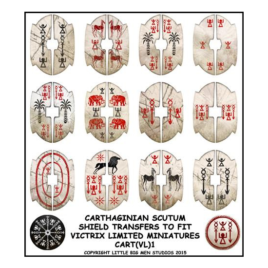 Carthaginian shield designs 1 , Victrix
