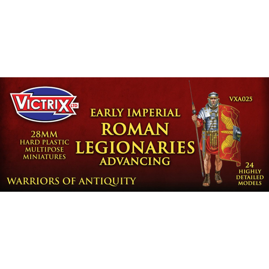 Early Imperial Roman Legionaries Advancing , Victrix