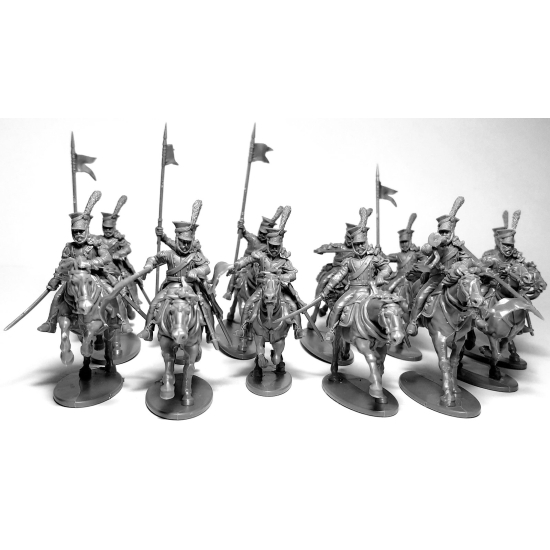 French Napoleonic Imperial Guard Lancers , Victrix