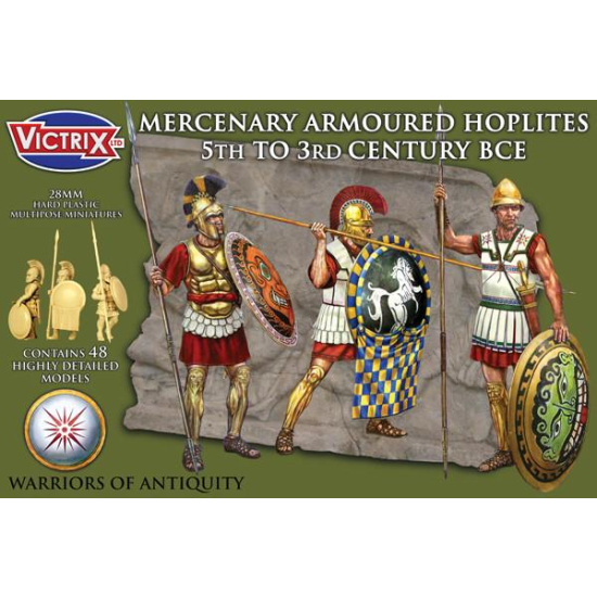 Mercenary Armoured Hoplites 5th to 3rd Century BCE , Victrix