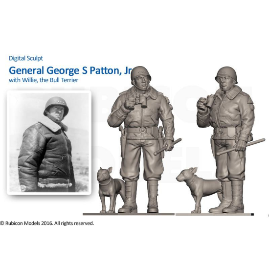 Rubicon Models - General George Patton with Willie
