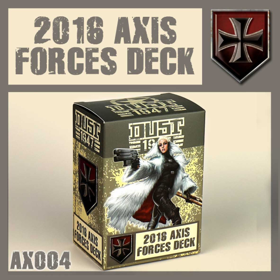 DUST 1947 AXIS FORCES DECK - AX004
