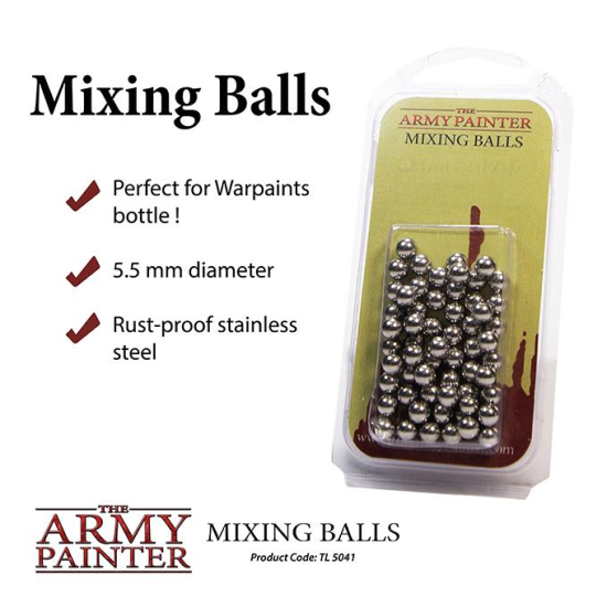 ARMY PAINTER Mixing Balls - Kulki do mieszania farby 100szt , TL5041
