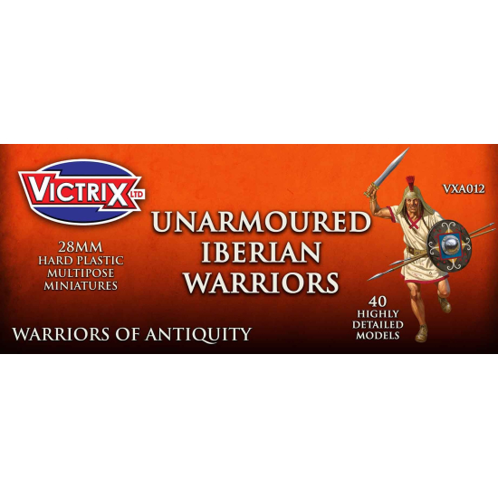 Ancient Iberian Unarmoured Warriors , Victrix