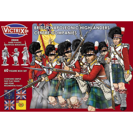 British Napoleonic Highlander Centre Companies , Victrix