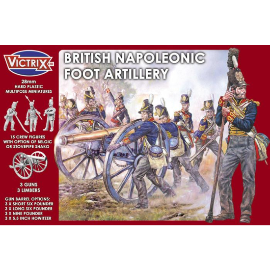 British Napleonic Foot Artillery , Victrix