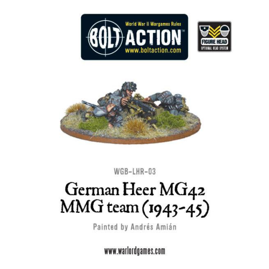 German Heer MG42 MMG Team , WGB-LHR-03