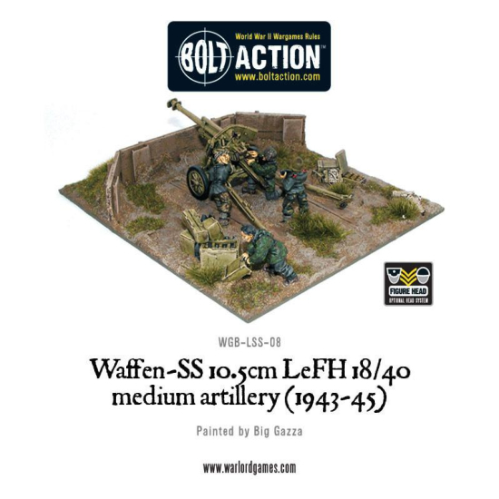 Waffen-SS 10.5cm LeFH 18/40 medium artillery  , WGB-LSS-08