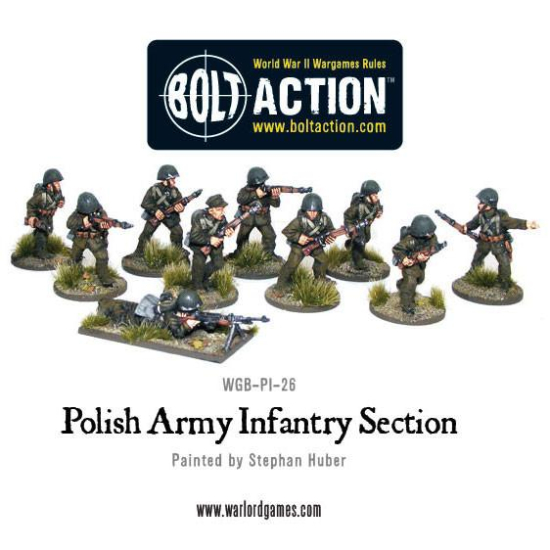 Polish Army infantry section , WGB-PI-26