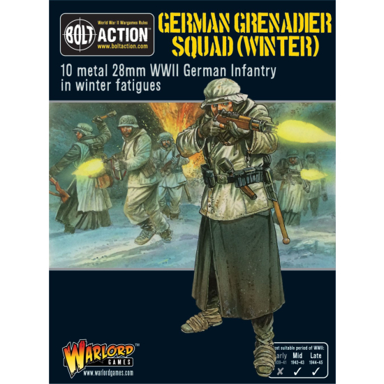 German Grenadiers in Winter Clothing , 402212002