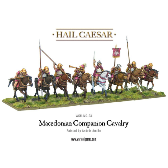 Macedonian Companion Cavalry boxed set - Macedoński zestaw Kawalerii , WGH-MC-03
