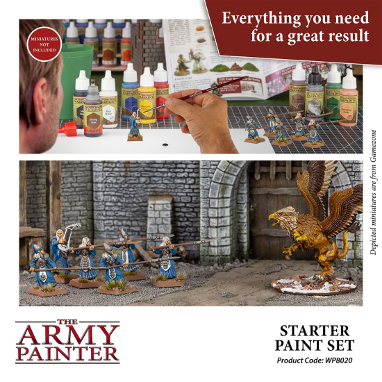 Army Painter 8020 paint starter set - zestaw farb dla początkujących