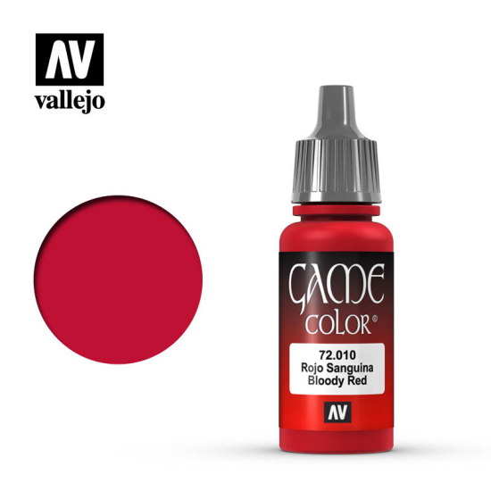 Vallejo Game Color 72.010 Bloody Red 17 ml