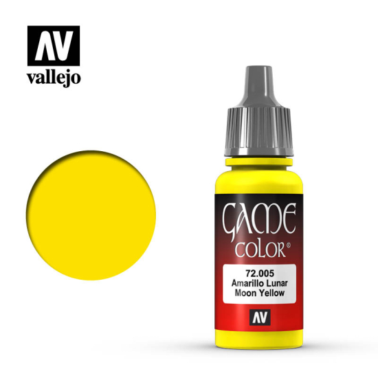 Vallejo Game Color 72.005 Moon Yellow 17 ml