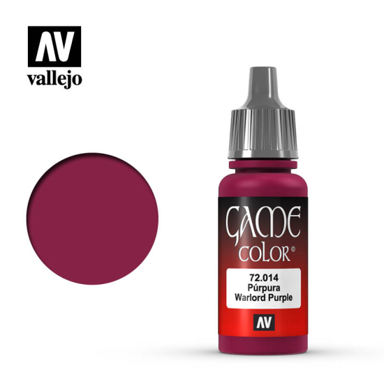 Vallejo Game Color 72.014 Warlord Purple 17 ml